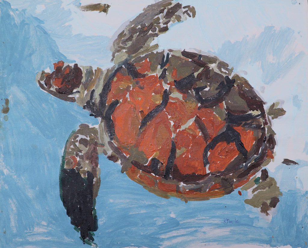 "Turtle" by Kim Le of Pine Castle