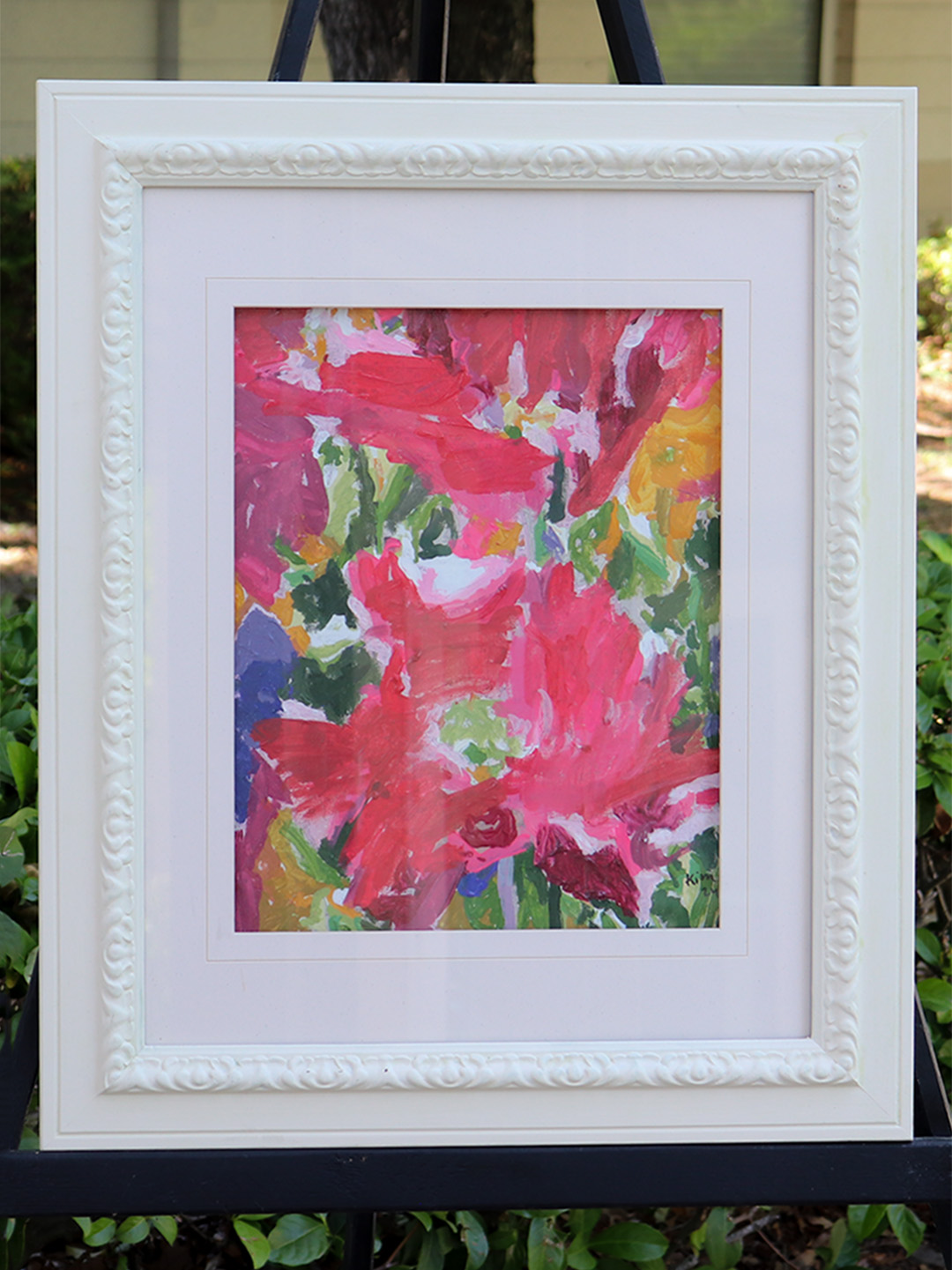 "Spring Petals" Framed Painting