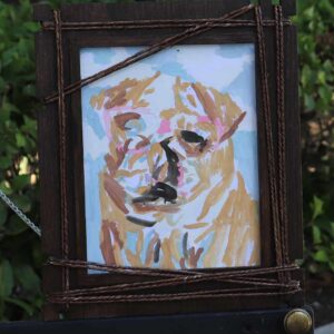 "Ryder – Pug" Framed Painting